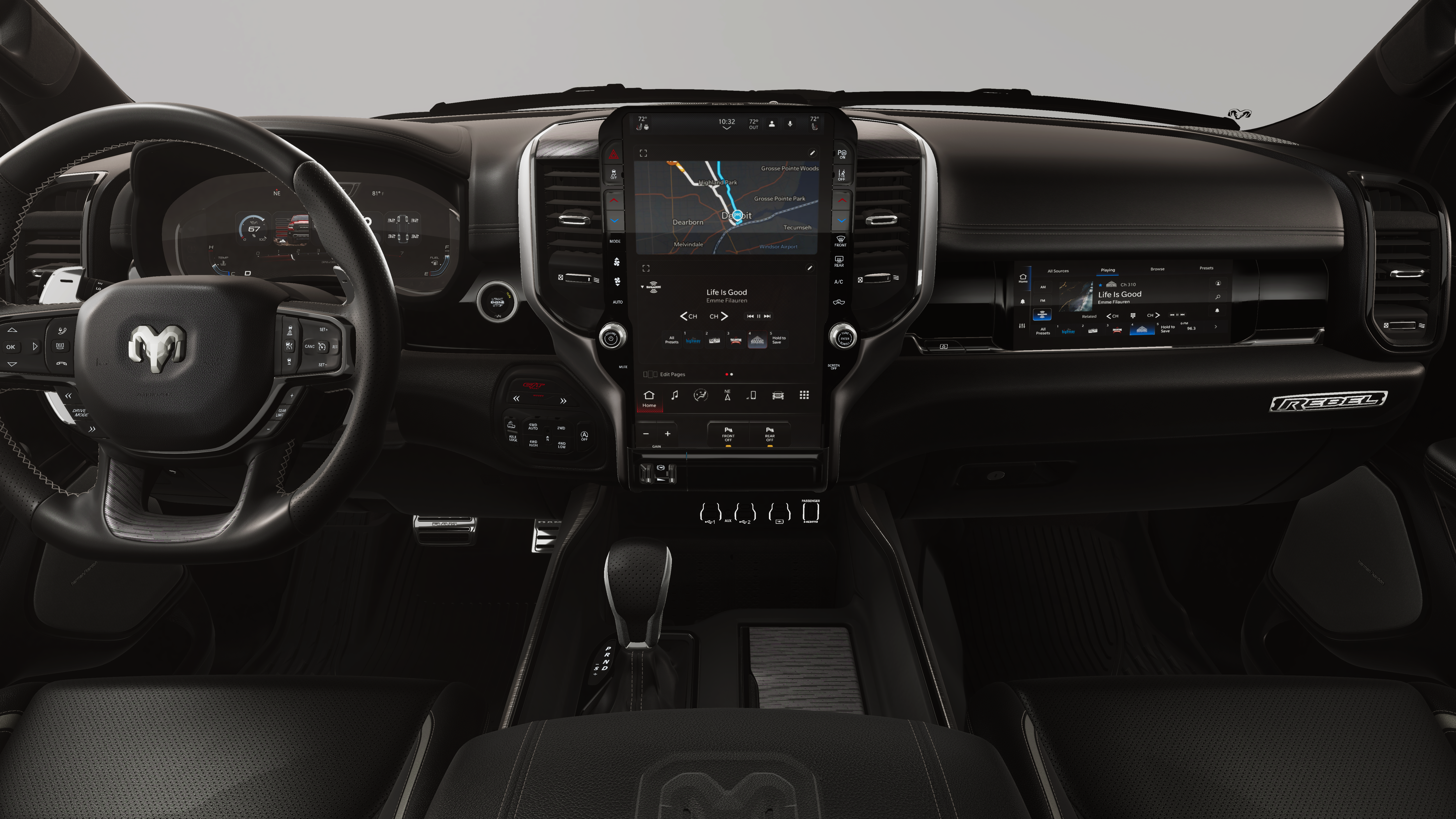 2026 RAM 1500 RAM 1500 REBEL CREW CAB 4X4 5'7' BOX