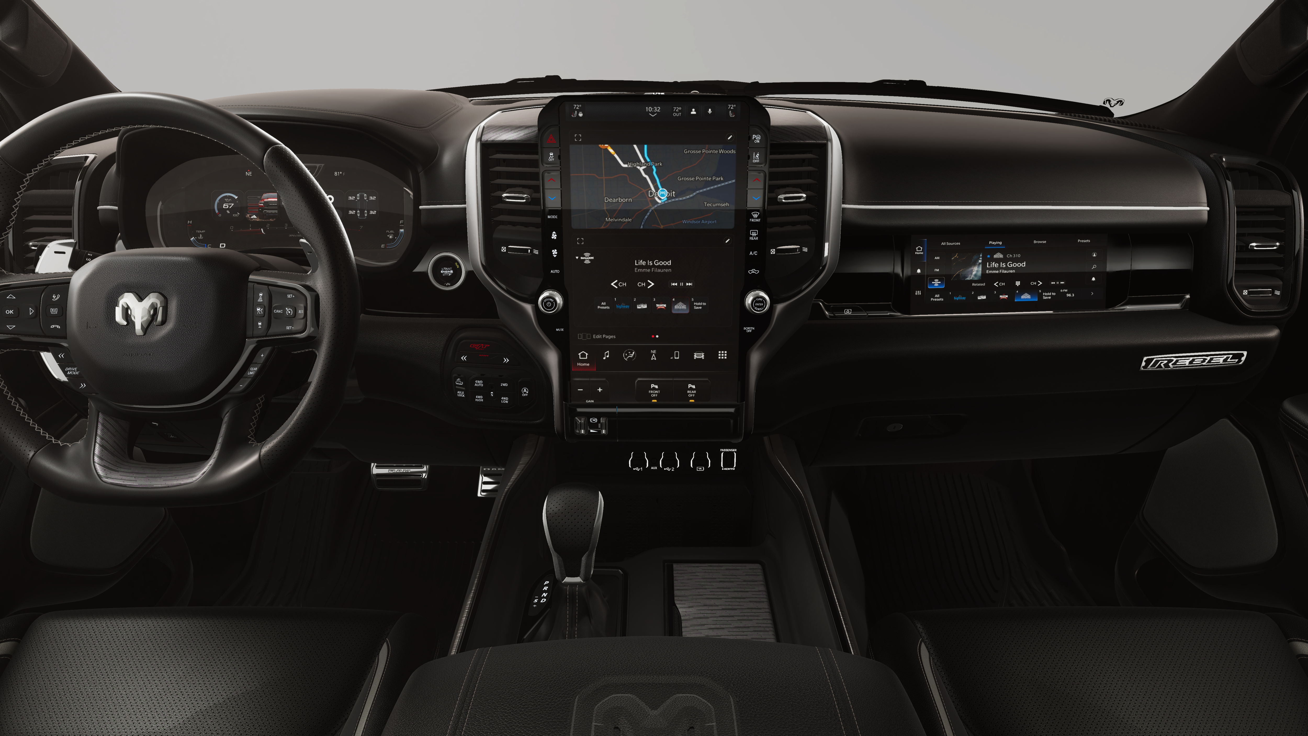 2026 RAM 1500 RAM 1500 REBEL CREW CAB 4X4 5'7' BOX