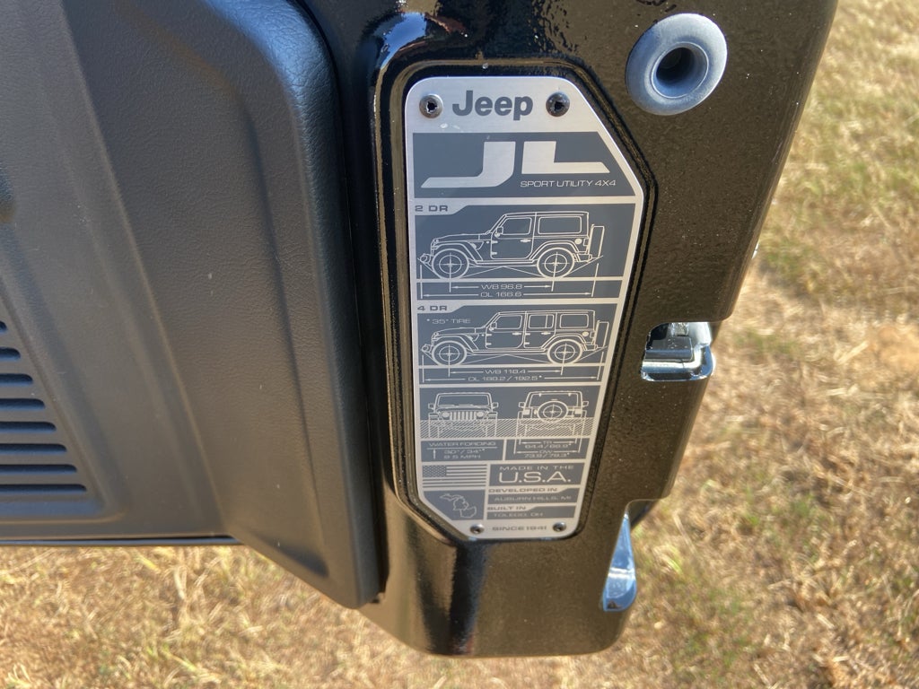 2025 Jeep Wrangler WRANGLER 4-DOOR SPORT S