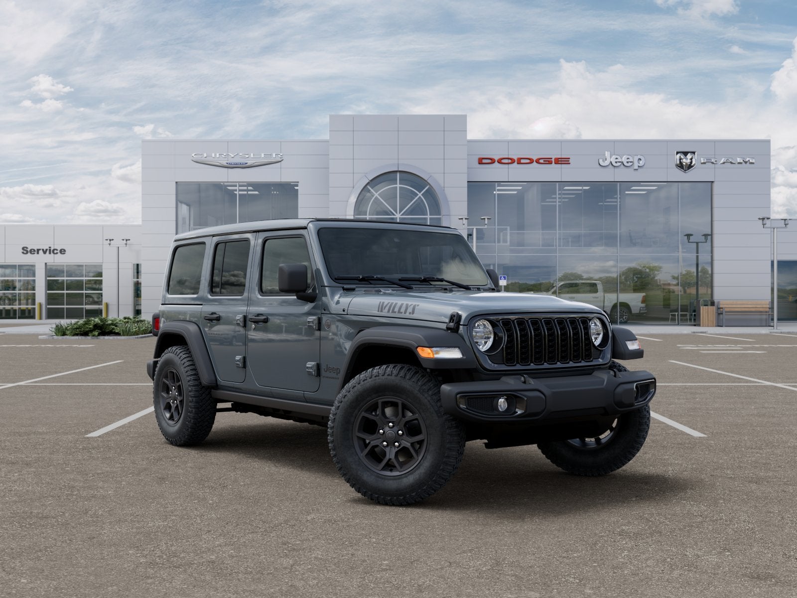 2025 Jeep Wrangler WRANGLER 4-DOOR WILLYS