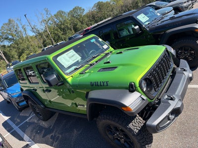 2026 Jeep Wrangler WRANGLER 4-DOOR WILLYS