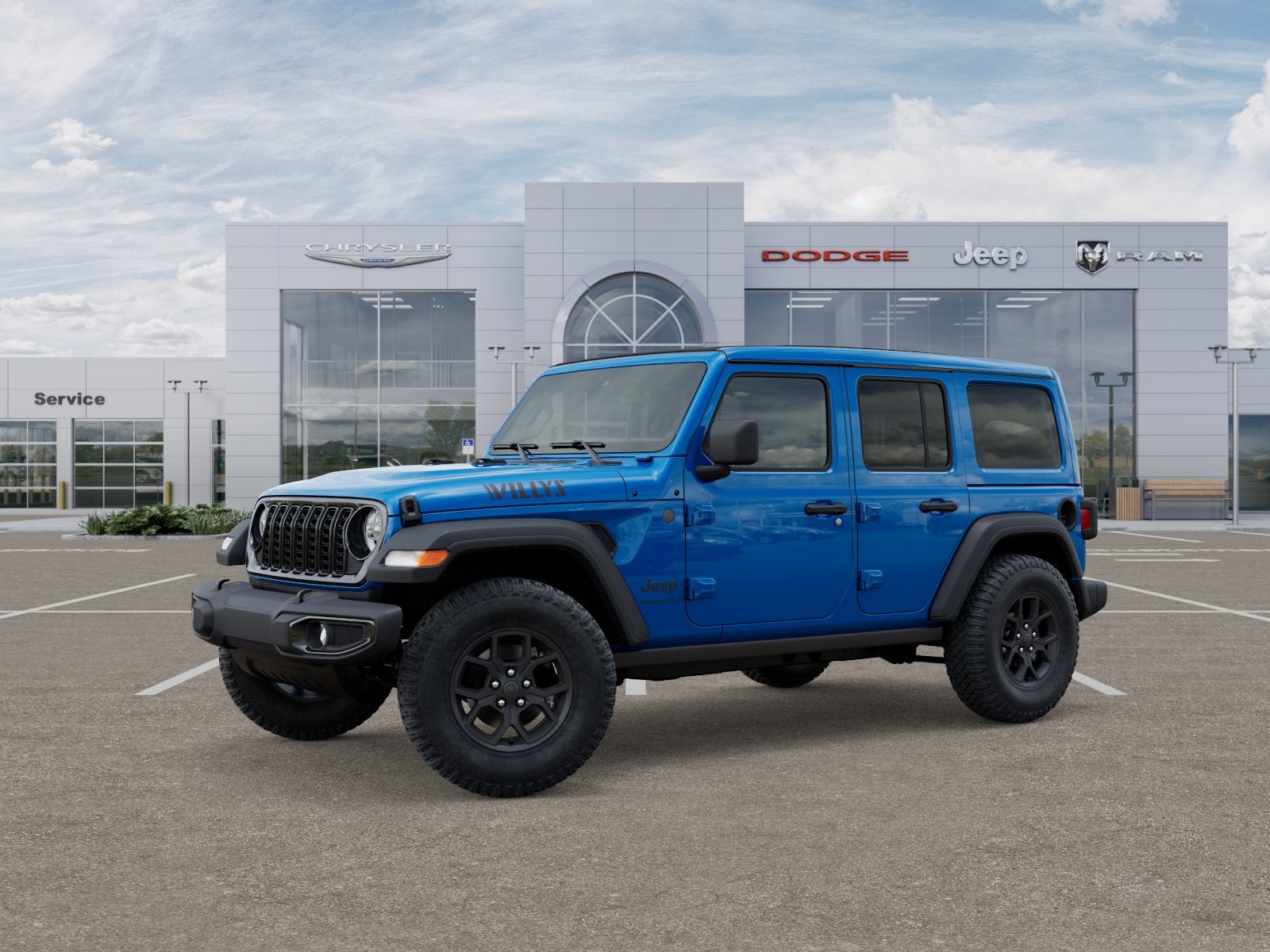 2025 Jeep Wrangler WRANGLER 4-DOOR WILLYS