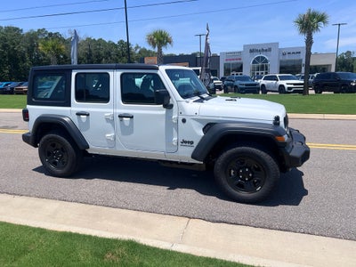 2026 Jeep Wrangler WRANGLER 4-DOOR SPORT
