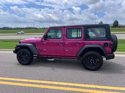 2026 Jeep Wrangler WRANGLER 4-DOOR SPORT