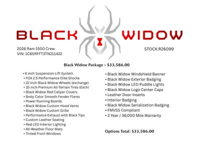 2026 RAM 1500 RAM 1500 BIG HORN CREW CAB 4X4 5'7' BOX