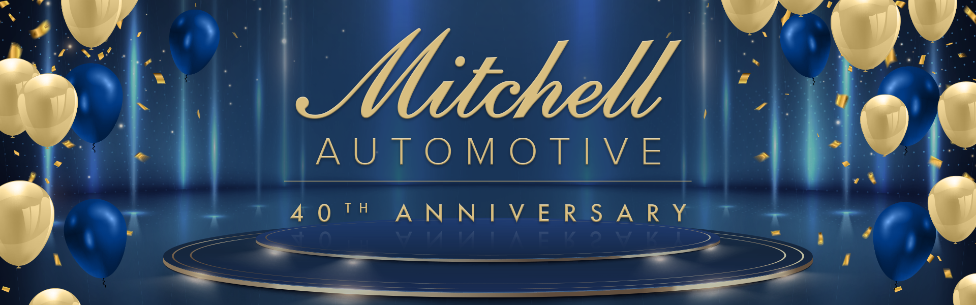 Mitchell Automotive 40th anniversary